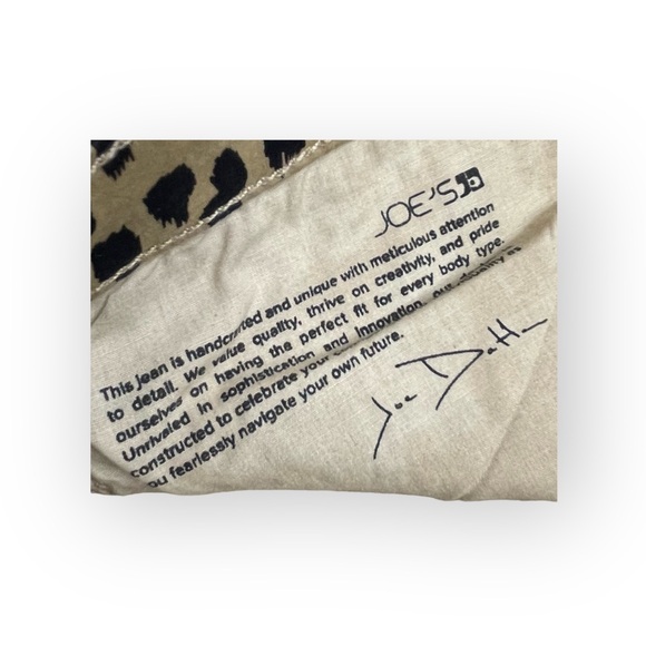 new Joes Jeans ㋛ Charlie Skinny High Waist Stretch Denim Jean ㋛ Tan Cheetah ㋛ 32 - Picture 10 of 16